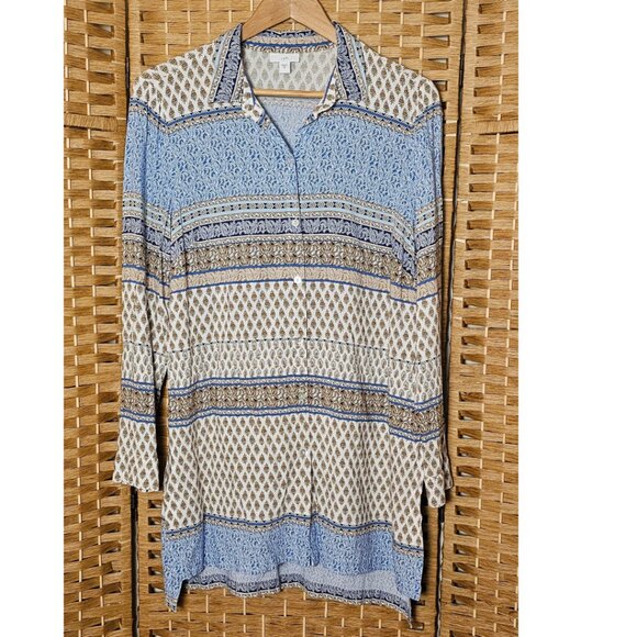 J. Jill Boho Top M - Picture 1 of 5